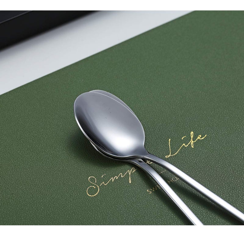 Kyraton Iced Tea Spoons, Kyraton Stainless Steel 7.5" Long Handle Mixing Spoon, Coffee Spoons, Stirring Bar Spoon, Cocktail Spoon, Latte Spoon Pack of 12 - Image 5